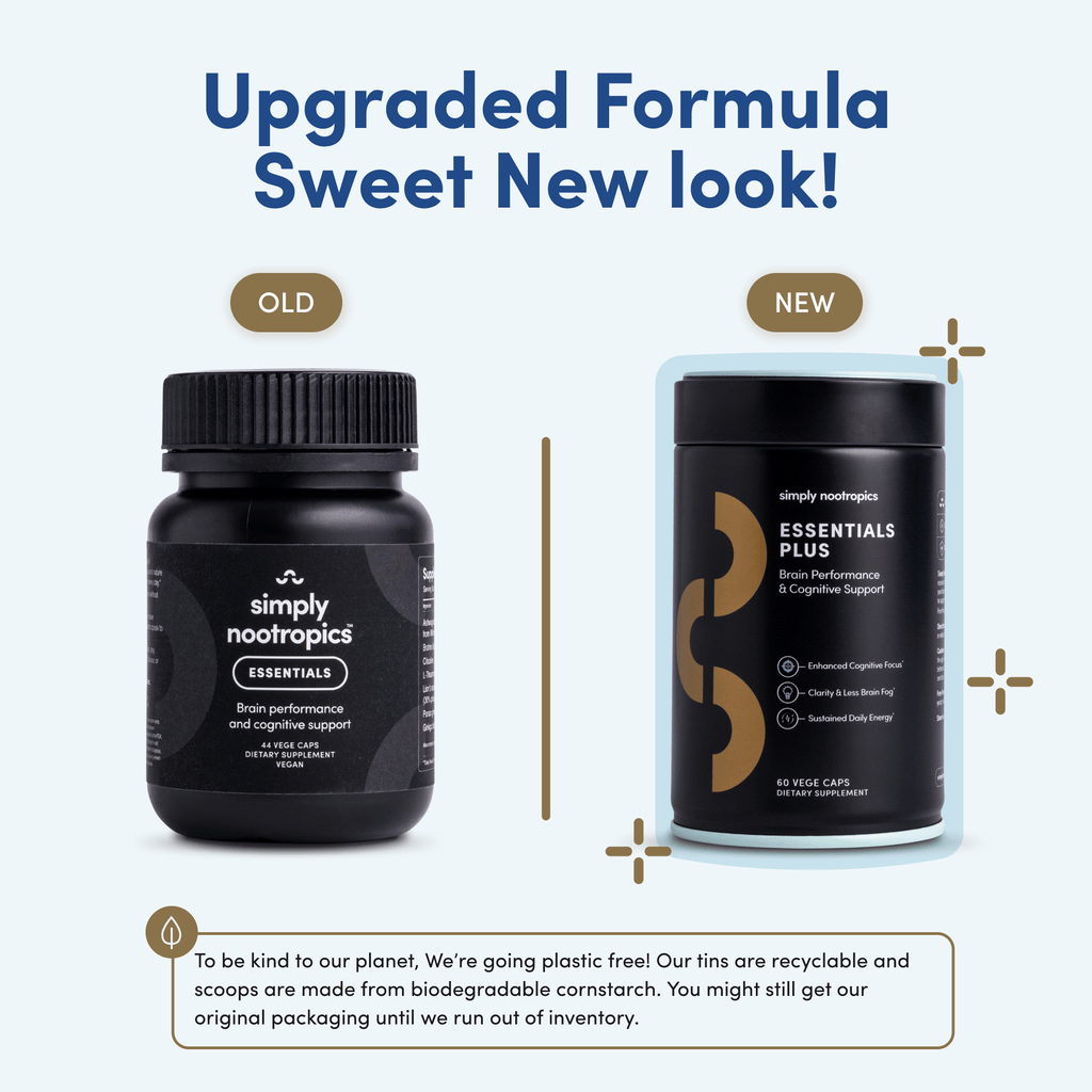 Simply Nootropics Packaging Upgrade