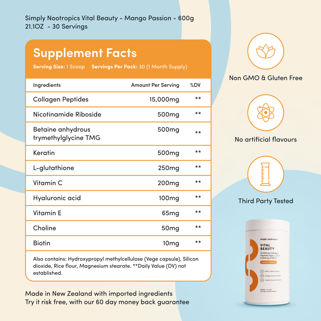 Hydrolysed Collagen Powder NZ